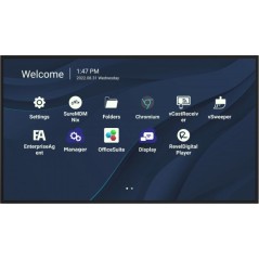 "ViewSonic CDE9830 - 98" 4K UHD LED Display | Stunning Visuals & Ultimate Performance"